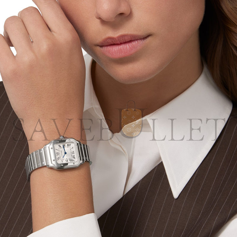 CARTIER SANTOS DE WATCH 27MM X 34.5MM REF. WSSA0082